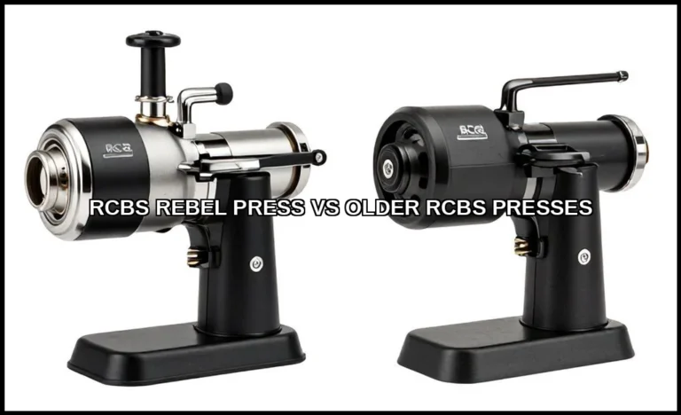 Rcbs rebel press vs older rcbs presses