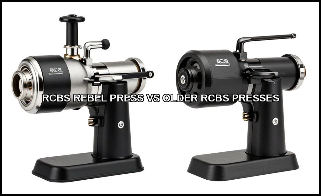 Rcbs rebel press vs older rcbs presses