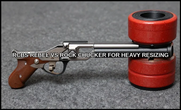Rcbs rebel vs rock chucker for heavy resizing