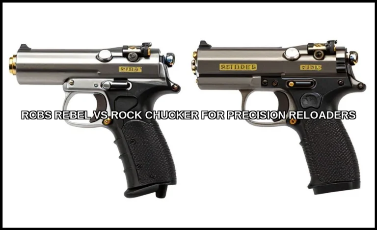 Rcbs rebel vs rock chucker for precision reloaders