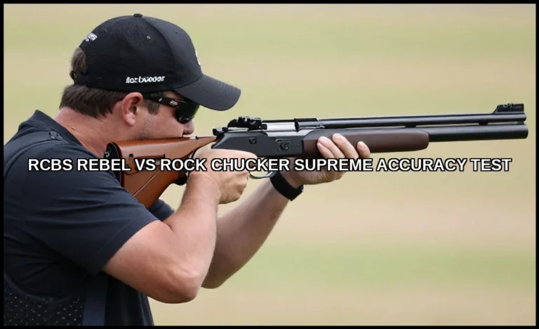 Rcbs rebel vs rock chucker supreme accuracy test