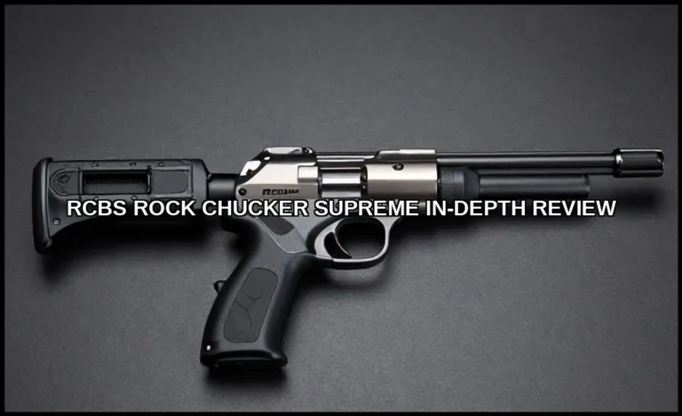 Rcbs rock chucker supreme in-depth review