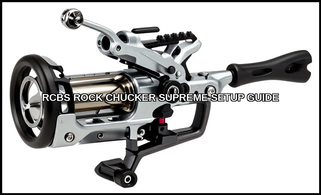 Rcbs rock chucker supreme setup guide