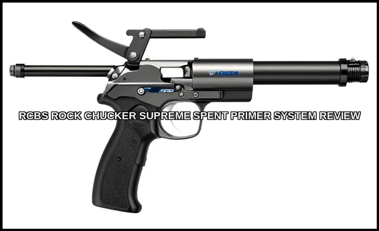 Rcbs rock chucker supreme spent primer system revi