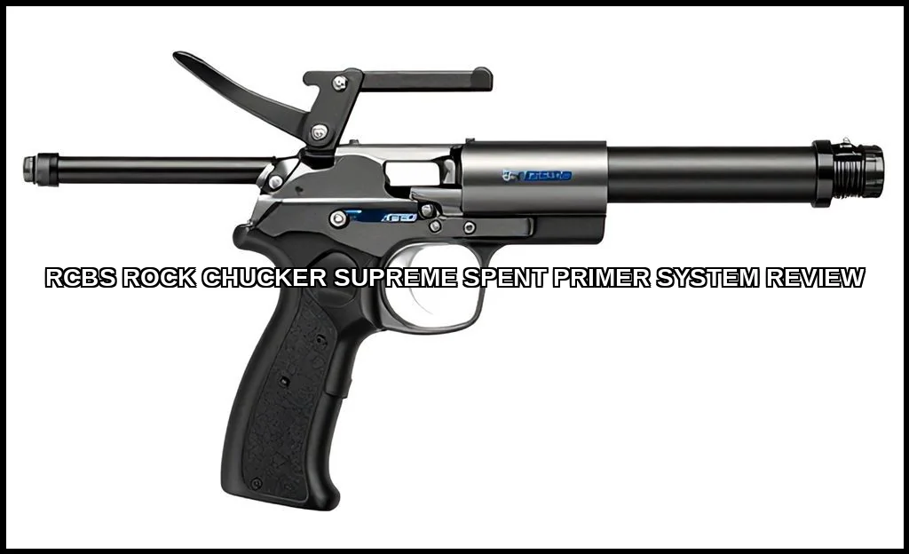 Rcbs rock chucker supreme spent primer system revi