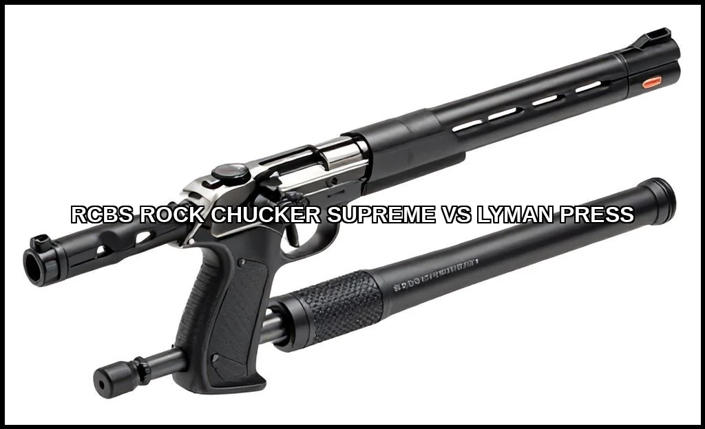 Rcbs rock chucker supreme vs lyman press