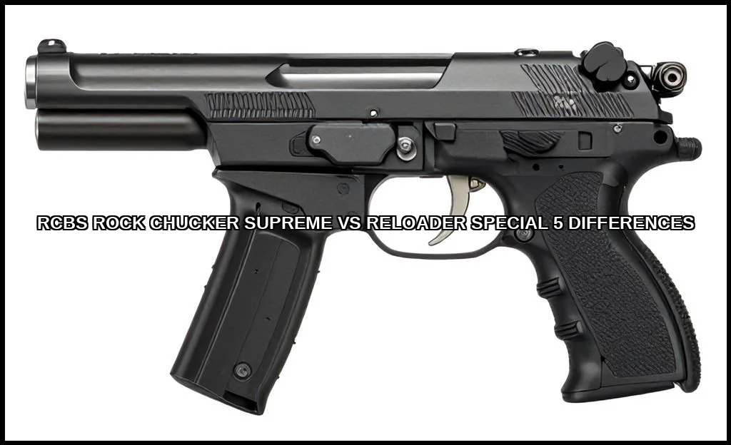 Rcbs rock chucker supreme vs reloader special 5 di