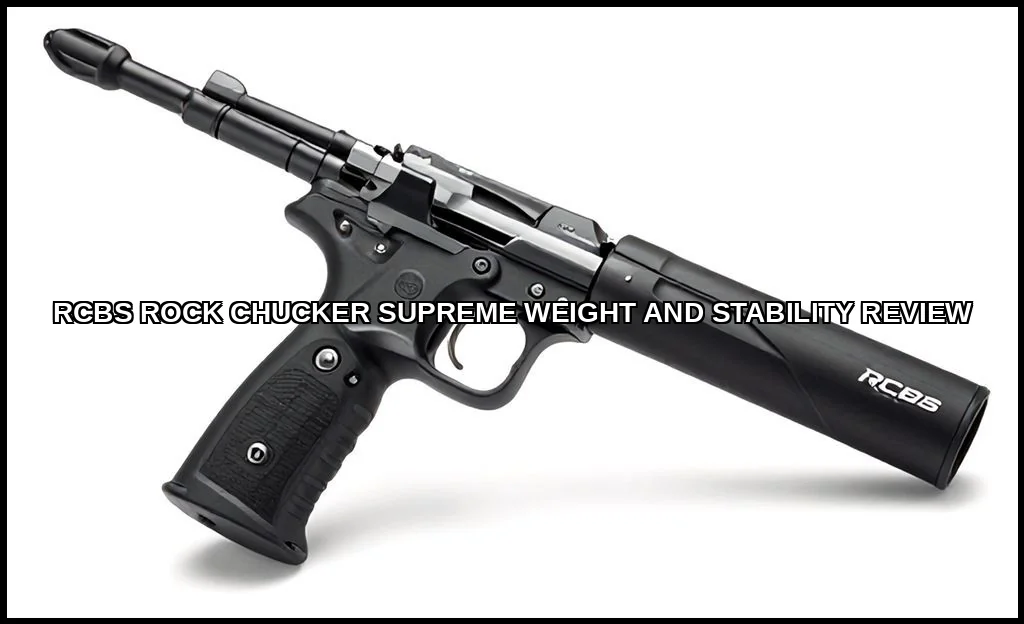 Rcbs rock chucker supreme weight and stability rev