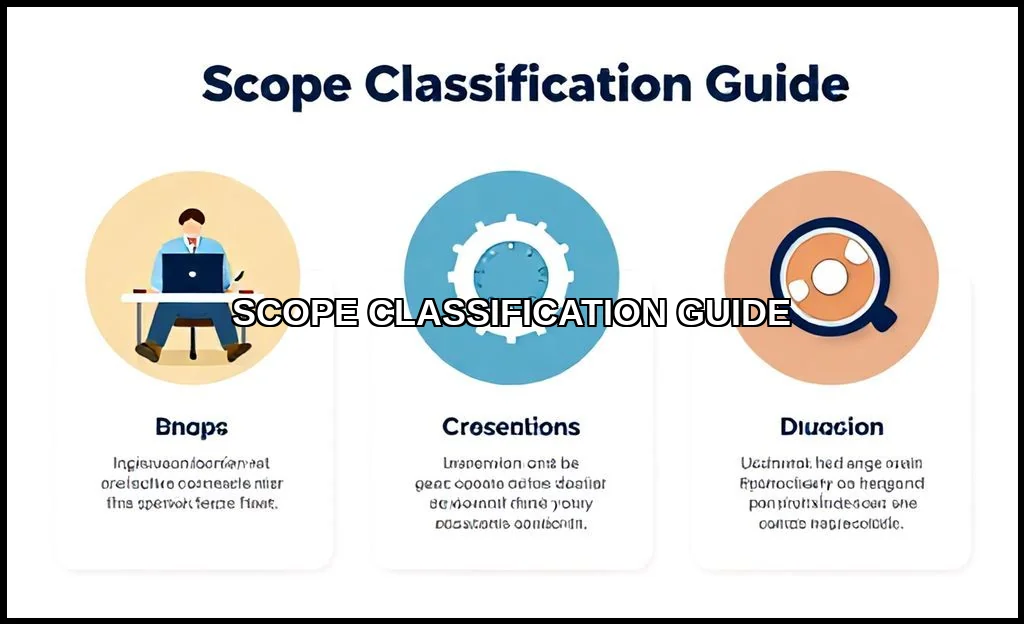 Scope classification guide