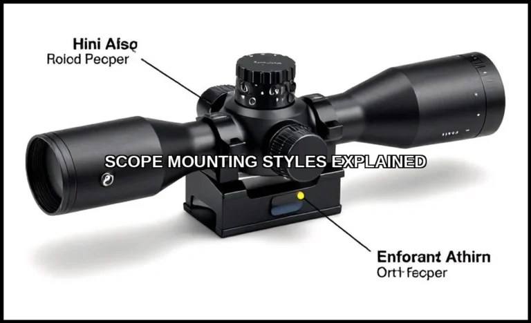 Scope mounting styles explained