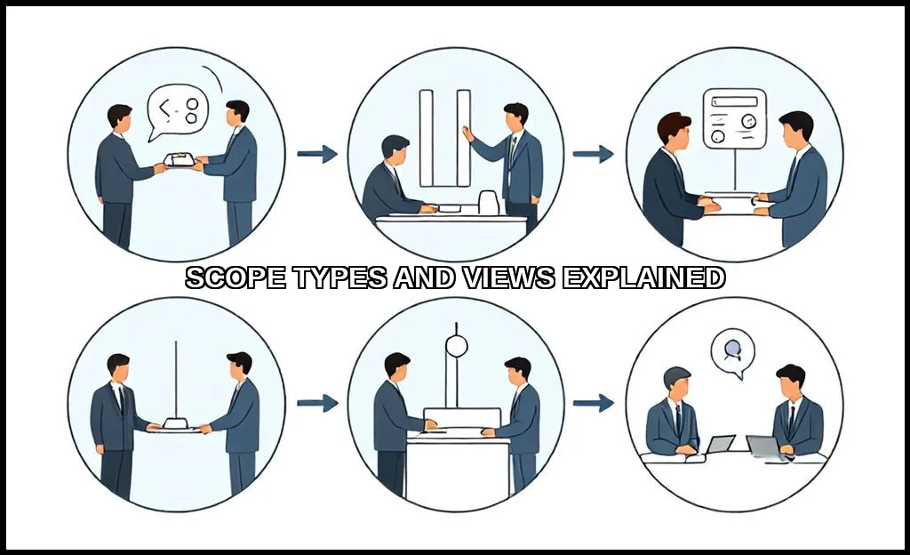 Scope types and views explained
