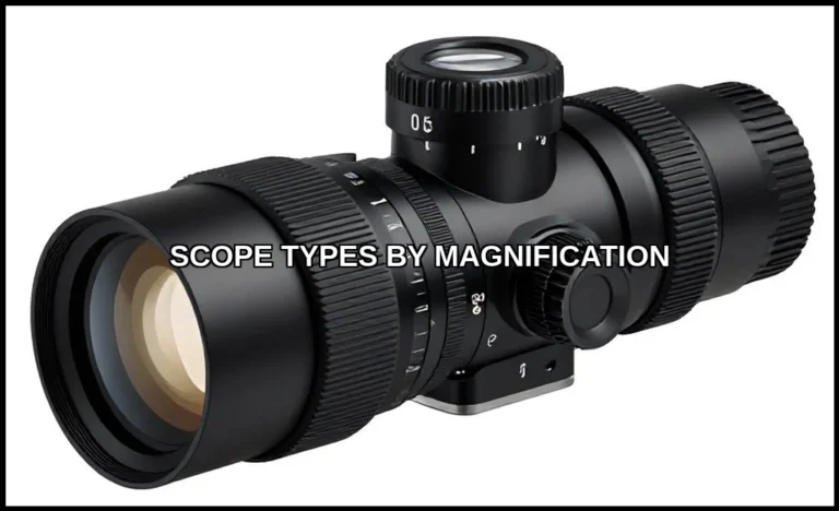 Scope types by magnification