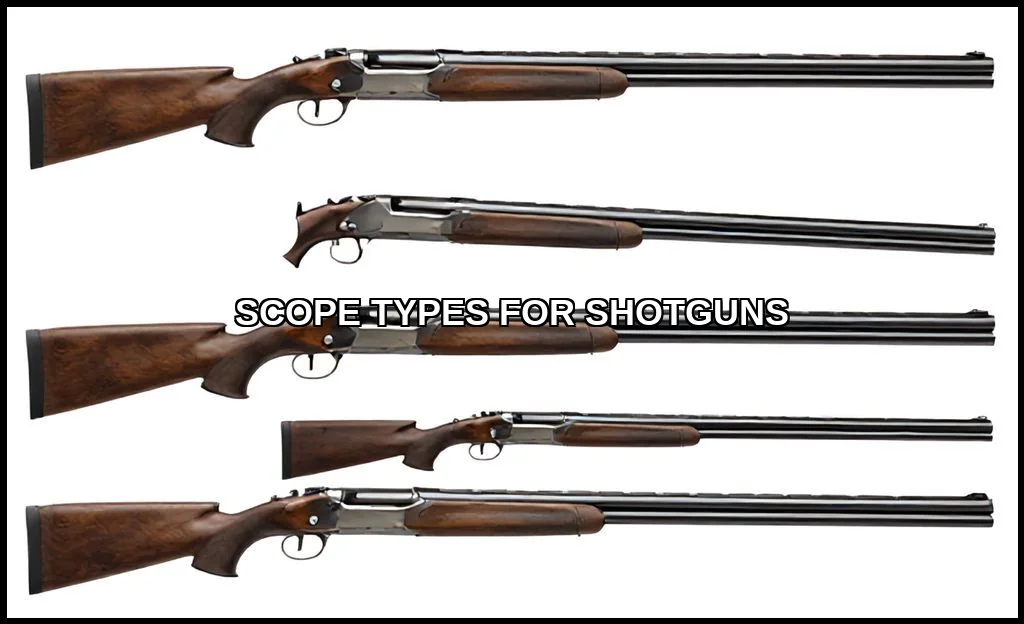 Scope types for shotguns