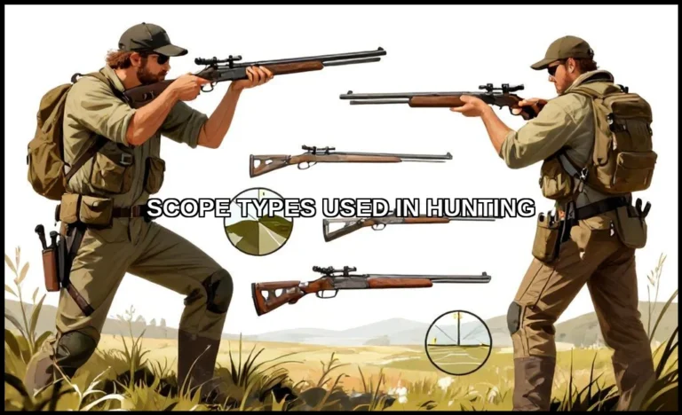 Scope types used in hunting