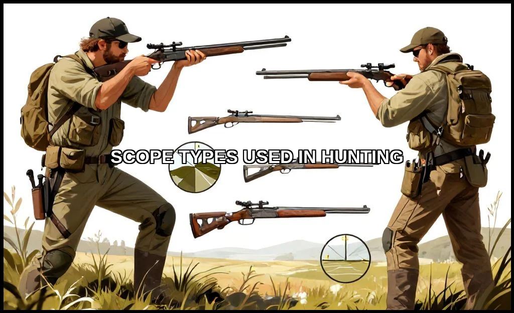 Scope types used in hunting