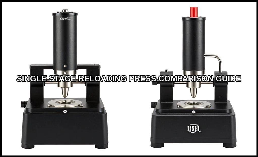 Single stage reloading press comparison guide
