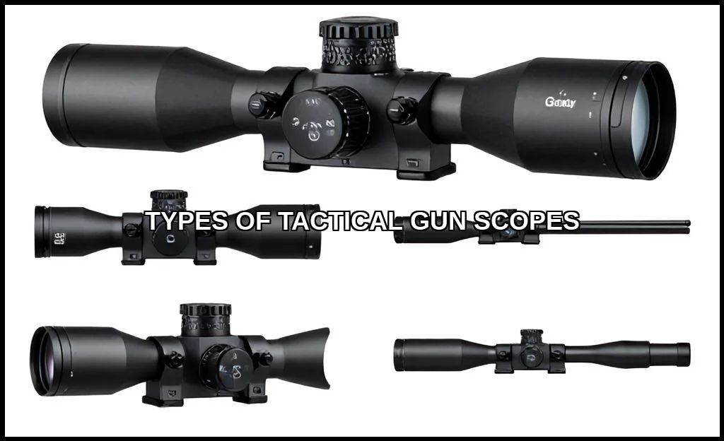 Types of tactical gun scopes
