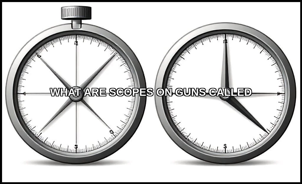 Scopes on guns called