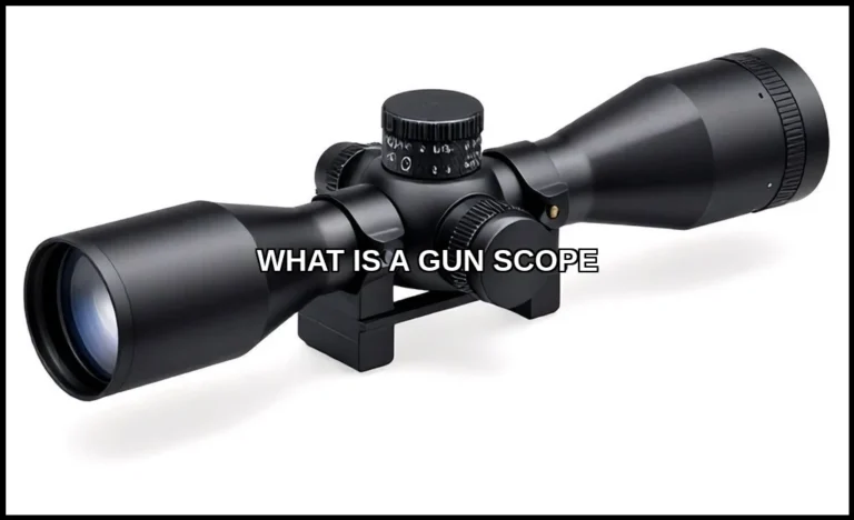 A gun scope