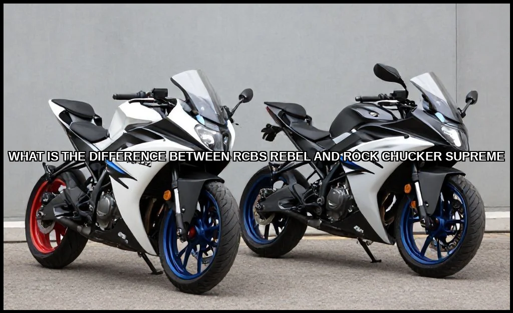 The difference between rcbs rebel and rock chucker