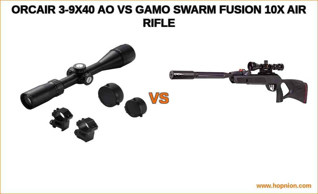 Orcair 3-9x40 ao vs gamo swarm fusion 10x air rifle comparis