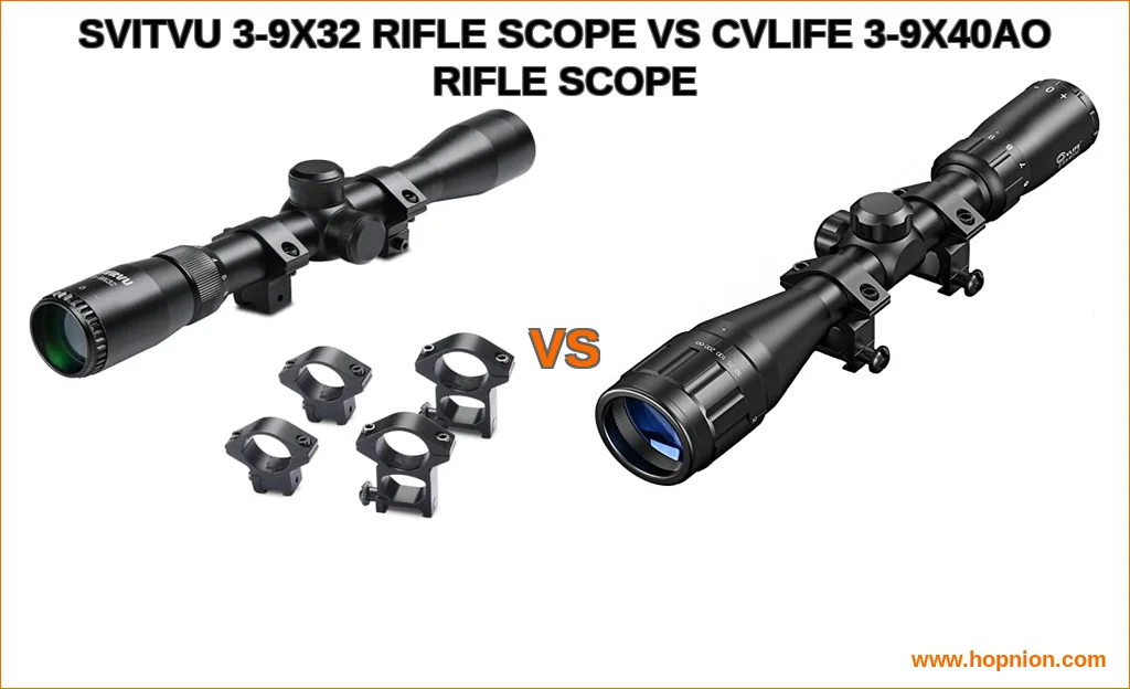 Svitvu 3-9x32 rifle scope vs cvlife 3-9x40ao rifle scope com