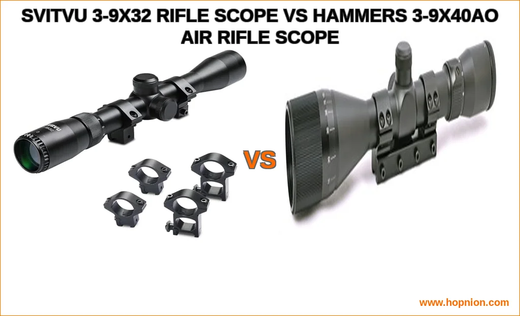 Svitvu 3-9x32 rifle scope vs hammers 3-9x40ao air rifle scop