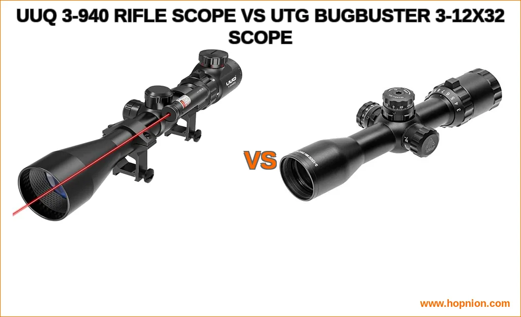 Uuq 3-9×40 rifle scope vs utg bugbuster 3-12x32 scope compar