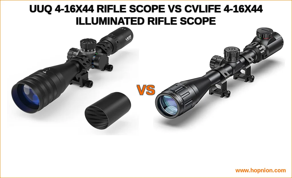 Uuq 4-16x44 rifle scope vs cvlife 4-16x44 illuminated rifle 