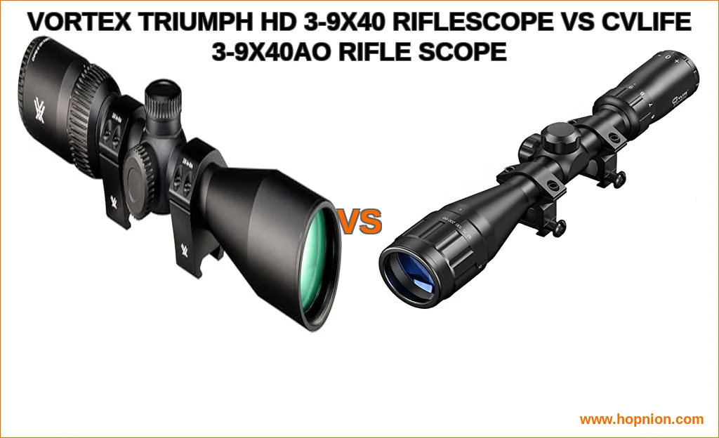 Vortex triumph hd 3-9x40 riflescope vs cvlife 3-9x40ao rifle
